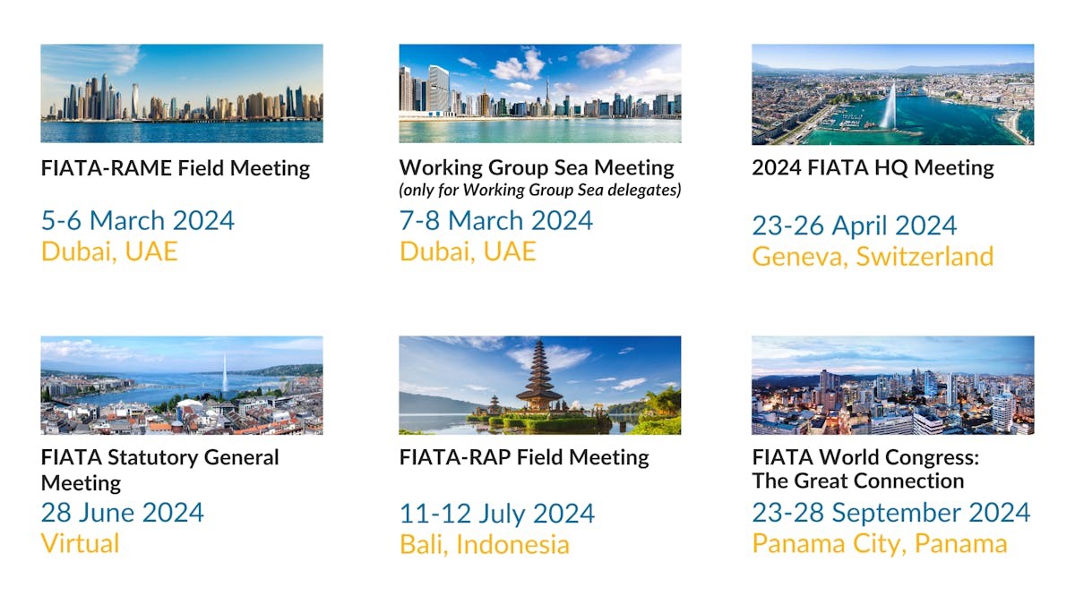 FIATA calendar of events for 2024