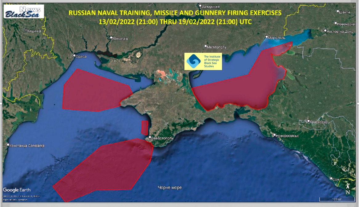 В России объявили о перекрытии акваторий Черного моря.