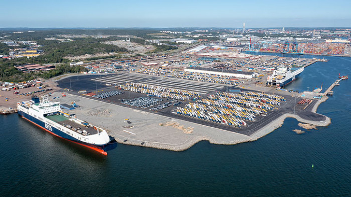 The largest expansion project of the port of Gothenburg: a new ro-ro terminal has been opened The largest expansion project of the port of Gothenburg: a new ro-ro terminal has been opened