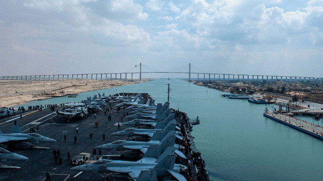 Trump demands free transit for American ships through the Suez Canal