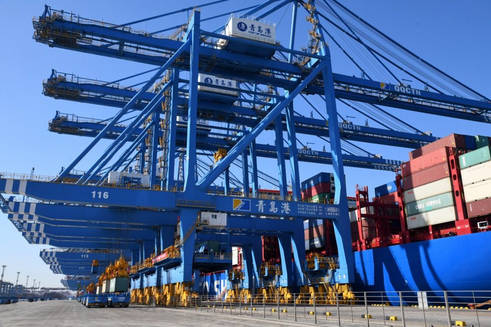 The Chinese port of Shandong has banned tankers under US sanctions from entering its ports in the eastern Chinese province The Chinese port of Shandong has banned tankers under US sanctions from entering its ports in the eastern Chinese province