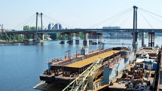 Київський річковий порт збудує логістичний комплекс і термінал Київський річковий порт збудує логістичний комплекс і термінал