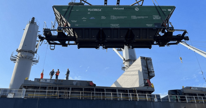 The average daily rate of unloading of wagons with grain in the ports of Greater Odessa increased to 1,463 units