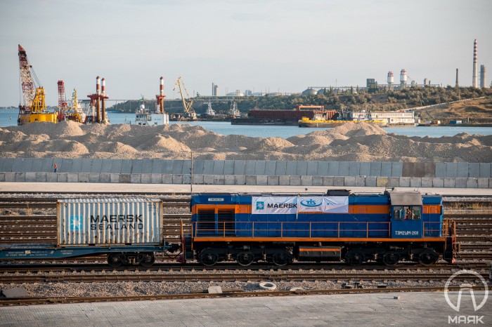 Запущено новий контейнерний поїзд за маршрутом термінал ТІС - Чернігів Запущено новий контейнерний поїзд за маршрутом термінал ТІС - Чернігів