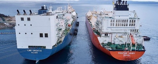 Хорватия начала эксплуатацию плавучего СПГ-терминала