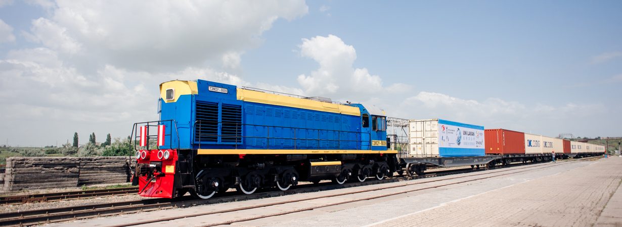 DP World TIS Pivdennyi прийняв перший контейнерний поїзд з Китаю в Одеський регіон