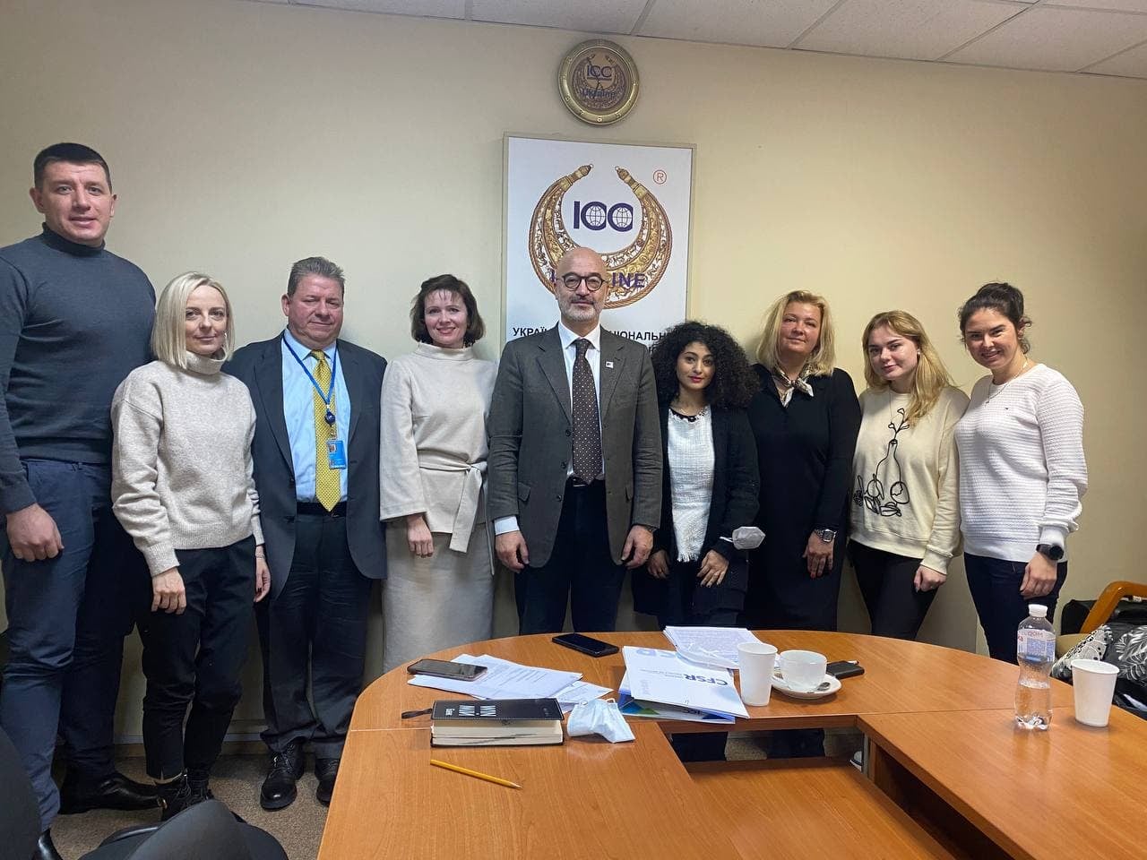 У ЦЕНТРАЛЬНОМУ ОФІСІ IСС UKRAINE ВІДБУЛАСЯ РОБОЧА ЗУСТРІЧ З ПРЕЗИДЕНТОМ ФУНДАЦІЇ ЦСР ООН