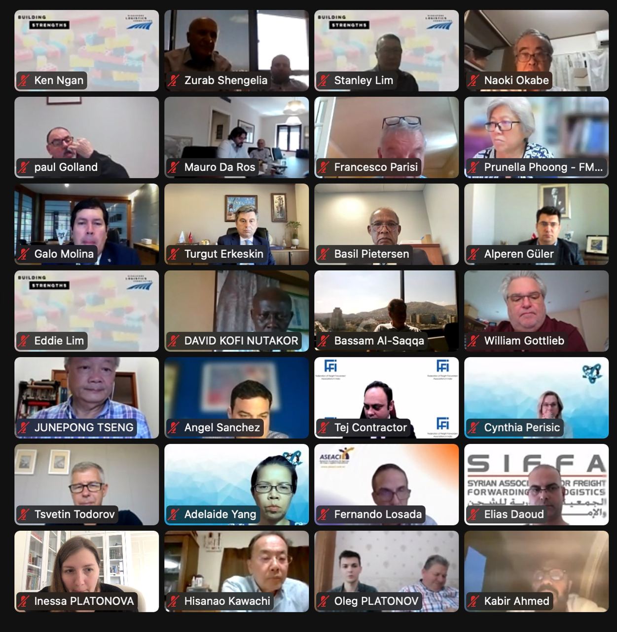 FIATA gathered members from around 70 countries for a digital general meeting FIATA gathered members from around 70 countries for a digital general meeting