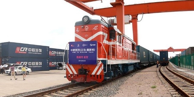 Перевозка контейнеров на железнодорожных маршрутах Китай—Европа увеличилась на 66% в январе