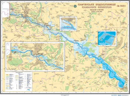  «Госгидрография» начала выпускать речные навигационные карты вне комплектов