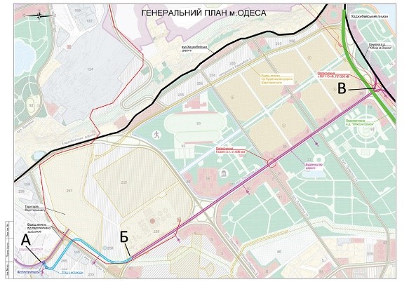 Согласована концепция строительства новой дороги в Одесский порт