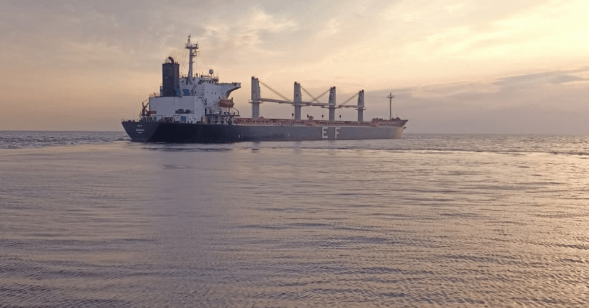 The next bulk carrier is going to one of the ports of Great Odesa